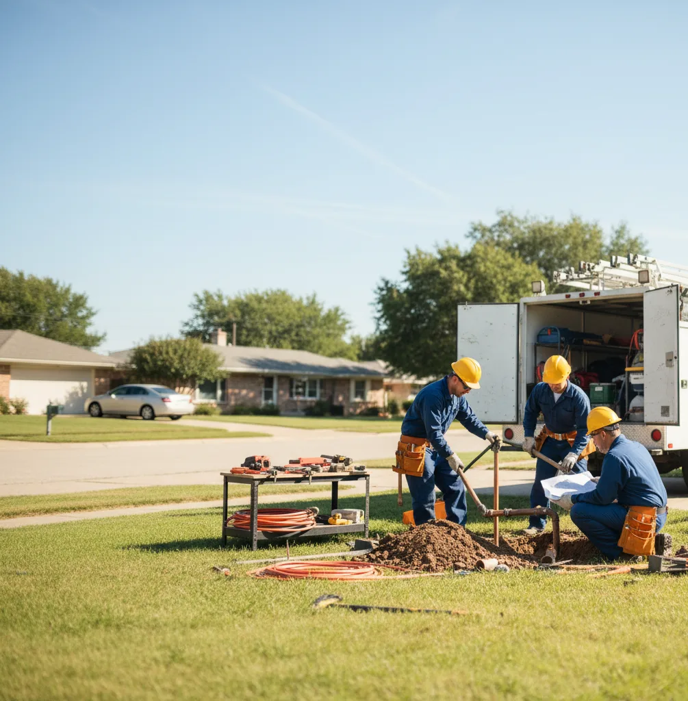 Sewer Line Repair in Cartwright, OK